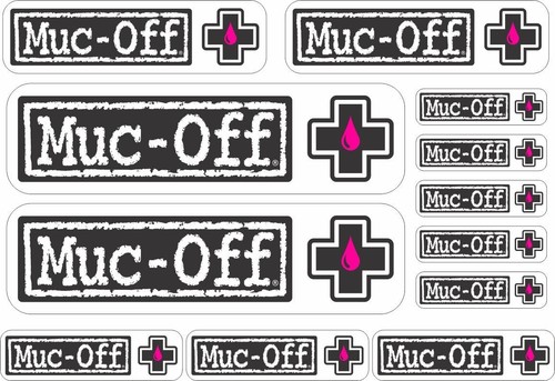 Muc off bike - fahrrad, aufkleber